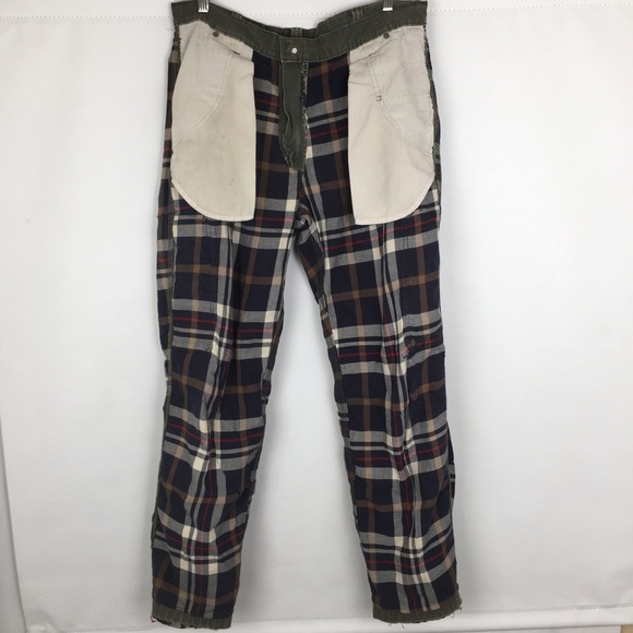 Carhartt Men's Distressed Relaxed Fit Cargo Carpenter Work Pants - Picture 13 of 15